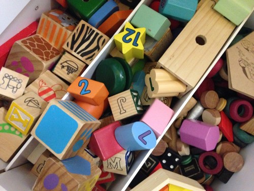 Assemblage Supplies - Vintage Wooden Game Pieces