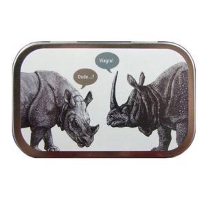 Horny Rhinoceros Mint Tin