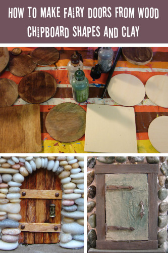 Fairy House Doors Tutorial Graphic