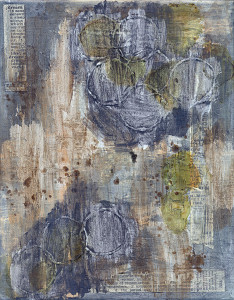 Gray & Brown Shades Background for Collage Painting