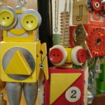 Robot Ornaments by Trilby Works