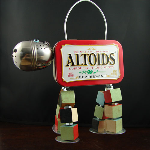 Altoid Tin Hippo Sculpture